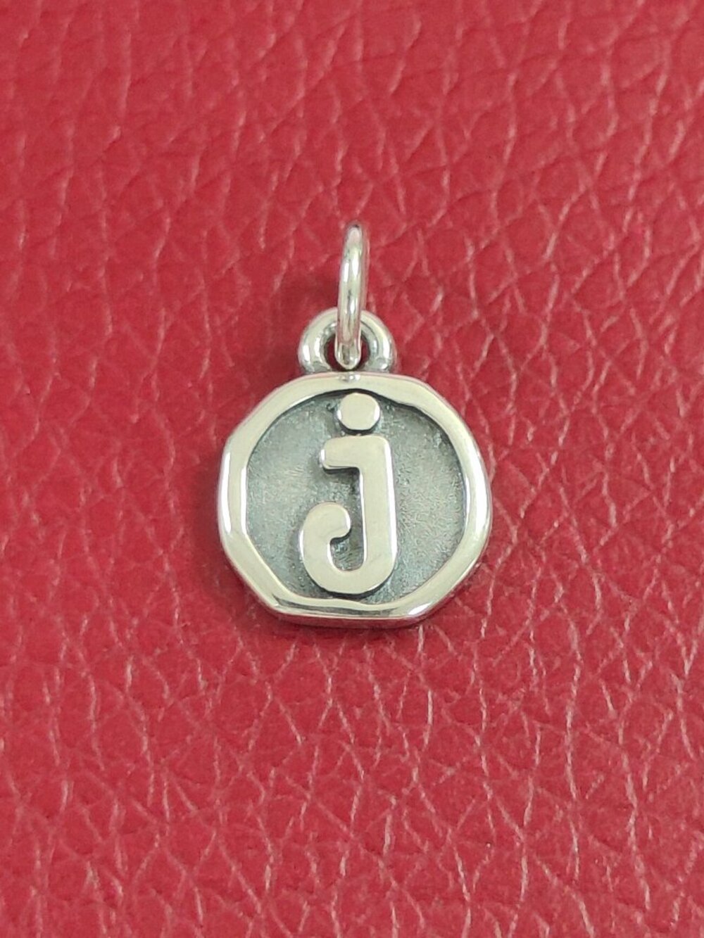 5pc James Avery Initial Charm 925 Silver Pendant (j,j,m,k,s)